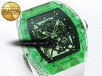 Richard Mille RM035 GREEN TRANSPARENT RMF - Görsel 5