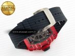 Richard Mille RM035 Red Carbon SONIC Best Edition Skeleton Dial on Black Rubber Strap Clone RMUL2 V2 - Görsel 16