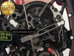 Richard Mille RM035 Red Carbon SONIC Best Edition Skeleton Dial on Red Rubber Strap Clone RMUL2 V2 - Görsel 11