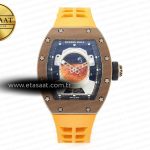 Richard Mille RM052-05 Kahve Seramik Karbon Kasa Tourbillon Eta Saat - Görsel 3 - 1:1 Süper Klon Saat