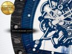 Richard Mille RM055 NTPT UOKF 1:1 Best Edition Black Inner Bezel Black Crown on Black Rubber Strap RMUL2 Super Clone - Görsel 11
