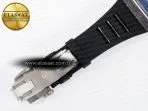Richard Mille RM055 NTPT UOKF 1:1 Best Edition Black Inner Bezel Black Crown on Black Rubber Strap RMUL2 Super Clone - Görsel 22
