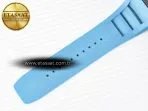 Richard Mille RM055 NTPT UOKF 1:1 Best Edition Blue Inner Bezel Black Crown on Blue Rubber Strap RMUL2 Super Clone - Görsel 19