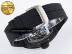 Richard Mille RM055 NTPT UOKF 1:1 Best Edition RG Inner Bezel Black Crown on Black Rubber Strap RMUL2 Super Clone - Görsel 15