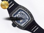 Richard Mille RM055 NTPT UOKF 1:1 Best Edition RG Inner Bezel Black Crown on Black Rubber Strap RMUL2 Super Clone - Görsel 16
