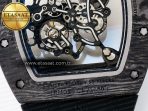 Richard Mille RM055 NTPT UOKF 1:1 Best Edition RG Inner Bezel Black Crown on Black Rubber Strap RMUL2 Super Clone - Görsel 18