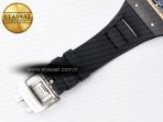 Richard Mille RM055 NTPT UOKF 1:1 Best Edition RG Inner Bezel Black Crown on Black Rubber Strap RMUL2 Super Clone - Görsel 20