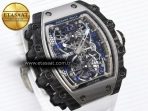Richard Mille RM21-01 Skeleton Dial on White - Görsel 5