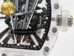 Richard Mille RM27-03 White Transparent Tourbillon MSF Best Edition Skull Dial on White Rubber Strap - Görsel 12