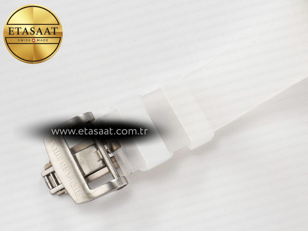 Richard Mille RM27-03 White Transparent Tourbillon MSF Best Edition Skull Dial on White Rubber Strap - Görsel 22