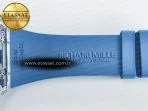 Richard Mille RM53-02 Transparent Tourbillon RMF Best Edition Skeleton Dial on Blue Rubber Strap - Görsel 22
