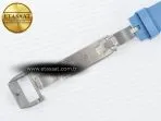 Richard Mille RM53-02 Transparent Tourbillon RMF Best Edition Skeleton Dial on Blue Rubber Strap - Görsel 24