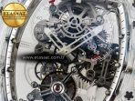 Richard Mille RM56-01 Transparent Tourbillon RMF Best Edition Skeleton Dial on White Rubber Strap - Görsel 12