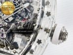 Richard Mille RM56-01 Transparent Tourbillon RMF Best Edition Skeleton Dial on White Rubber Strap - Görsel 13