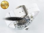Richard Mille RM56-01 Transparent Tourbillon RMF Best Edition Skeleton Dial on White Rubber Strap - Görsel 16