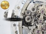 Richard Mille RM56-01 Transparent Tourbillon RMF Best Edition Skeleton Dial on White Rubber Strap - Görsel 19