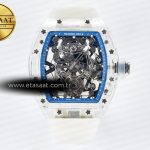 Richard Mille RM56-02 Şeffaf Tourbillon RMF Eta Saat - Görsel 3 - 1:1 Süper Klon Saat