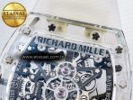 Richard Mille RM56-02 Transparent Tourbillon RMF Best Edition Skeleton White Dial on Transparent Rubber Strap - Görsel 17