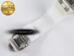 Richard Mille RM56-02 Transparent Tourbillon RMF Best Edition Skeleton White Dial on Transparent Rubber Strap - Görsel 22