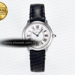 Cartier Ronde De Cartier 29mm Drf Kumlama Quartz Eta Saat - Görsel 3 - 1:1 Süper Klon Saat