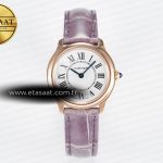 Cartier Ronde Louis Cartier 29mm RG Drf Kumlama 11 Eta Saat - Görsel 3 - 1:1 Süper Klon Saat