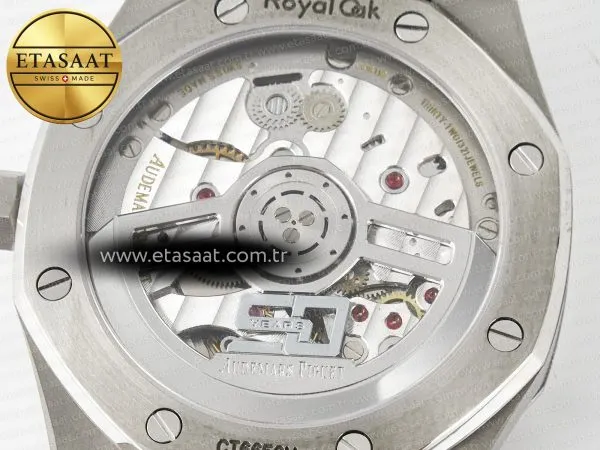Audemars Piguet Royal Oak 15510 SS APSF Eta Saat - Görsel 16 - 1:1 Süper Klon Saat