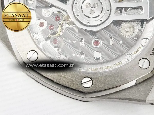 Audemars Piguet Royal Oak 15510 SS APSF Eta Saat - Görsel 17 - 1:1 Süper Klon Saat