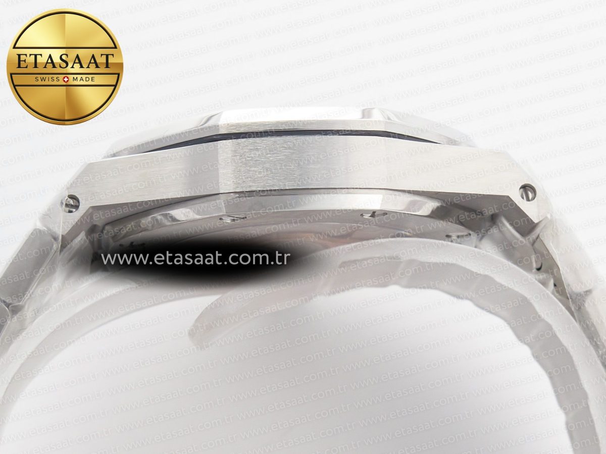 Audemars Piguet Royal Oak 34mm SS ZF 1:1 Best Edition White Textured Dial on SS Bracelet A5800 - Görsel 13