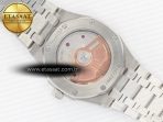Audemars Piguet Royal Oak 34mm SS ZF 1:1 Best Edition White Textured Dial on SS Bracelet A5800 - Görsel 16