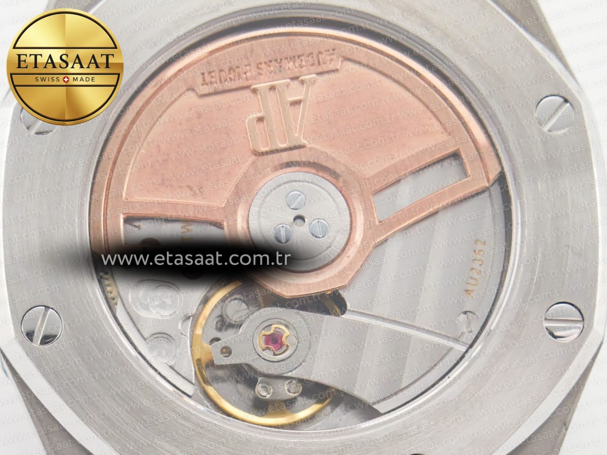 Audemars Piguet Royal Oak 34mm SS ZF 1:1 Best Edition White Textured Dial on SS Bracelet A5800 - Görsel 17