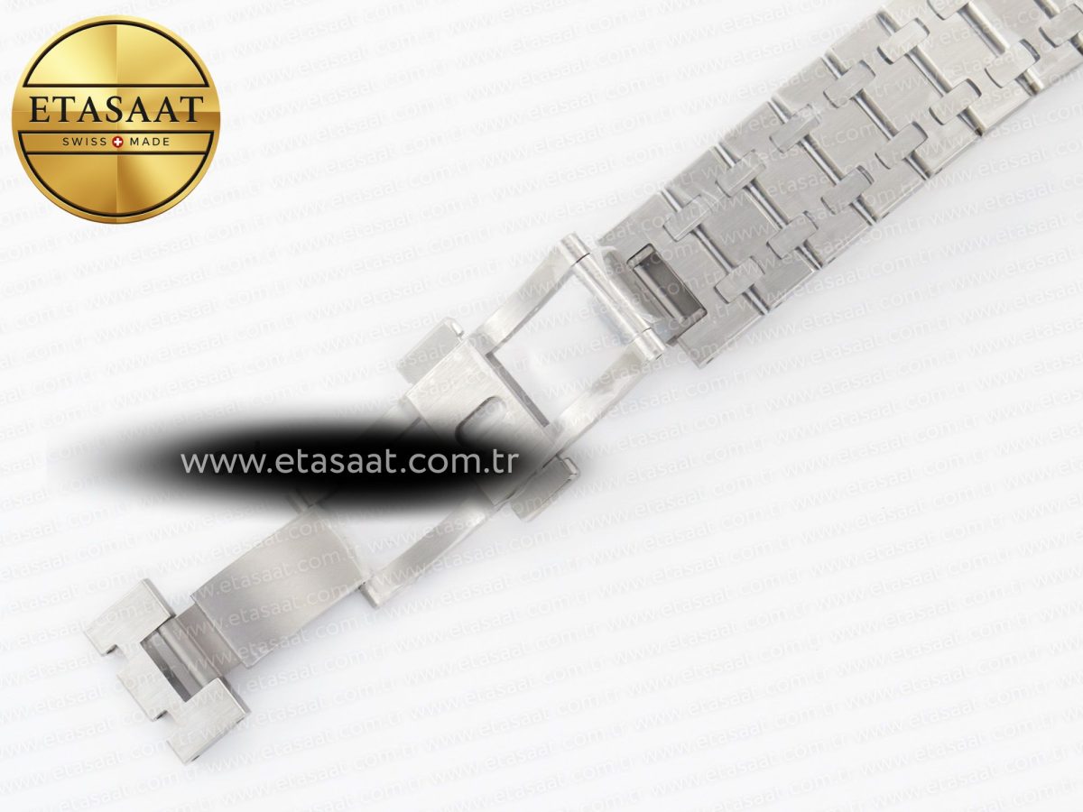 Audemars Piguet Royal Oak 34mm SS ZF 1:1 Best Edition White Textured Dial on SS Bracelet A5800 - Görsel 25