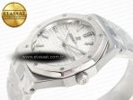 Audemars Piguet Royal Oak 34mm SS ZF 1:1 Best Edition White Textured Dial on SS Bracelet A5800 - Görsel 6