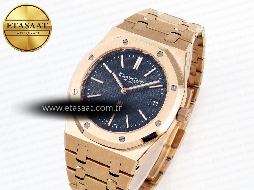 royal oak 39mm 15202 rg ipf 11 best edition blue textured dial on rg bracelet a21212 royal oak 39mm 15202 rg ipf 11 best edition blue textured dial on rg bracelet a21212