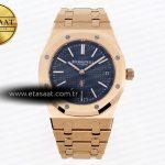 Audemars Piguet 15202 Mavi Dokulu Kadran A2121 Eta Saat - Görsel 3 - 1:1 Süper Klon Saat
