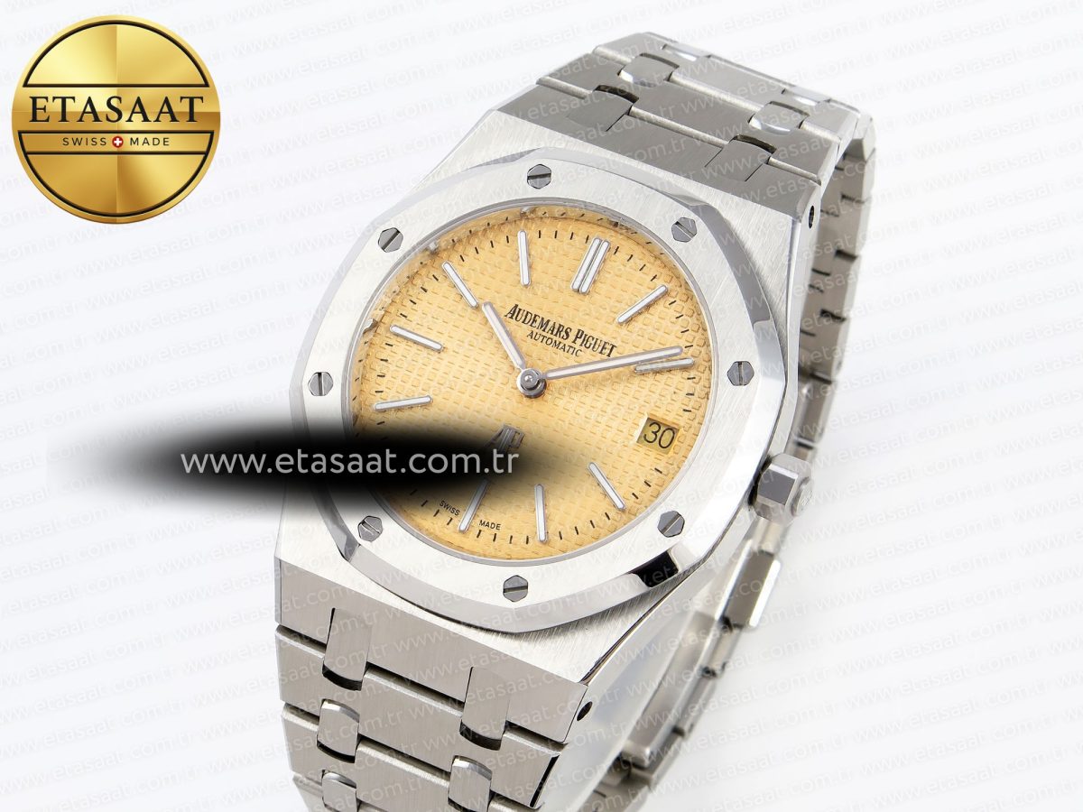 Audemars Piguet 15202  Yellow Textured Dial on SS A2121 - Görsel 1