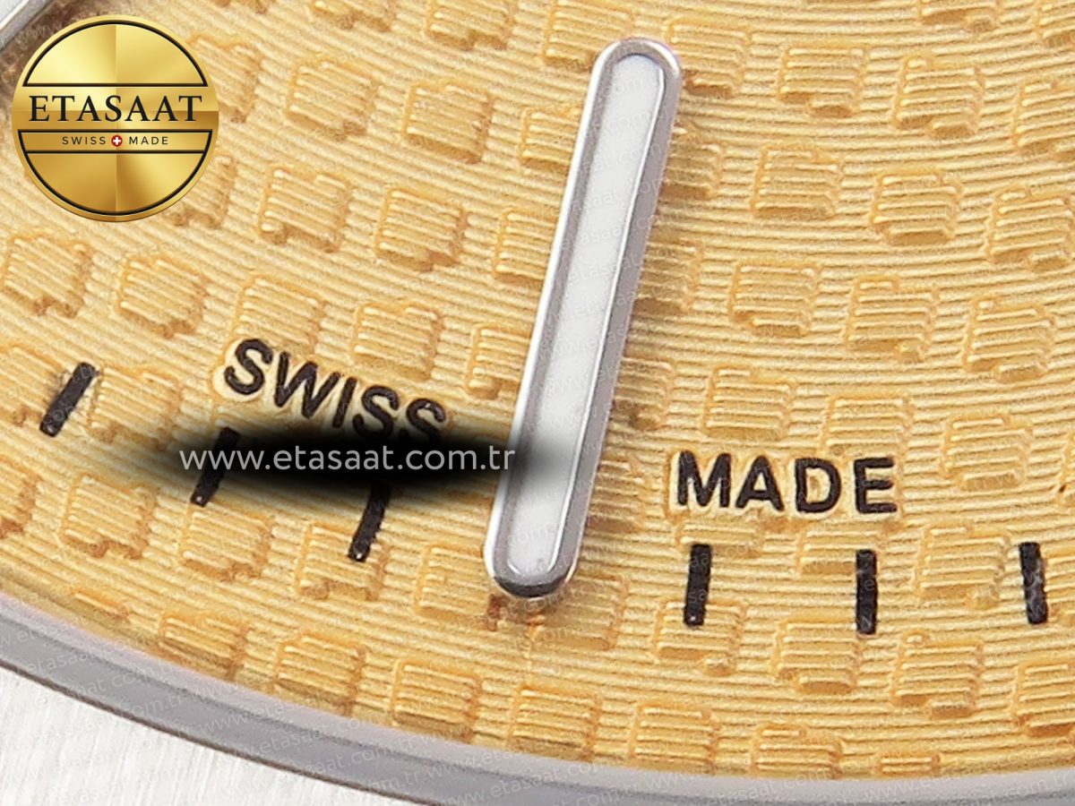 Audemars Piguet 15202  Yellow Textured Dial on SS A2121 - Görsel 13