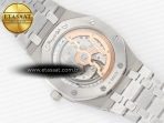 Audemars Piguet Royal Oak 39mm 15202 SS ZF 1:1 Best Edition Blue Textured Dial on SS Bracelet A2121 V2 - Görsel 17