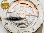 Audemars Piguet Royal Oak 39mm 15202 SS ZF 1:1 Best Edition Blue Textured Dial on SS Bracelet A2121 V2 - Görsel 19