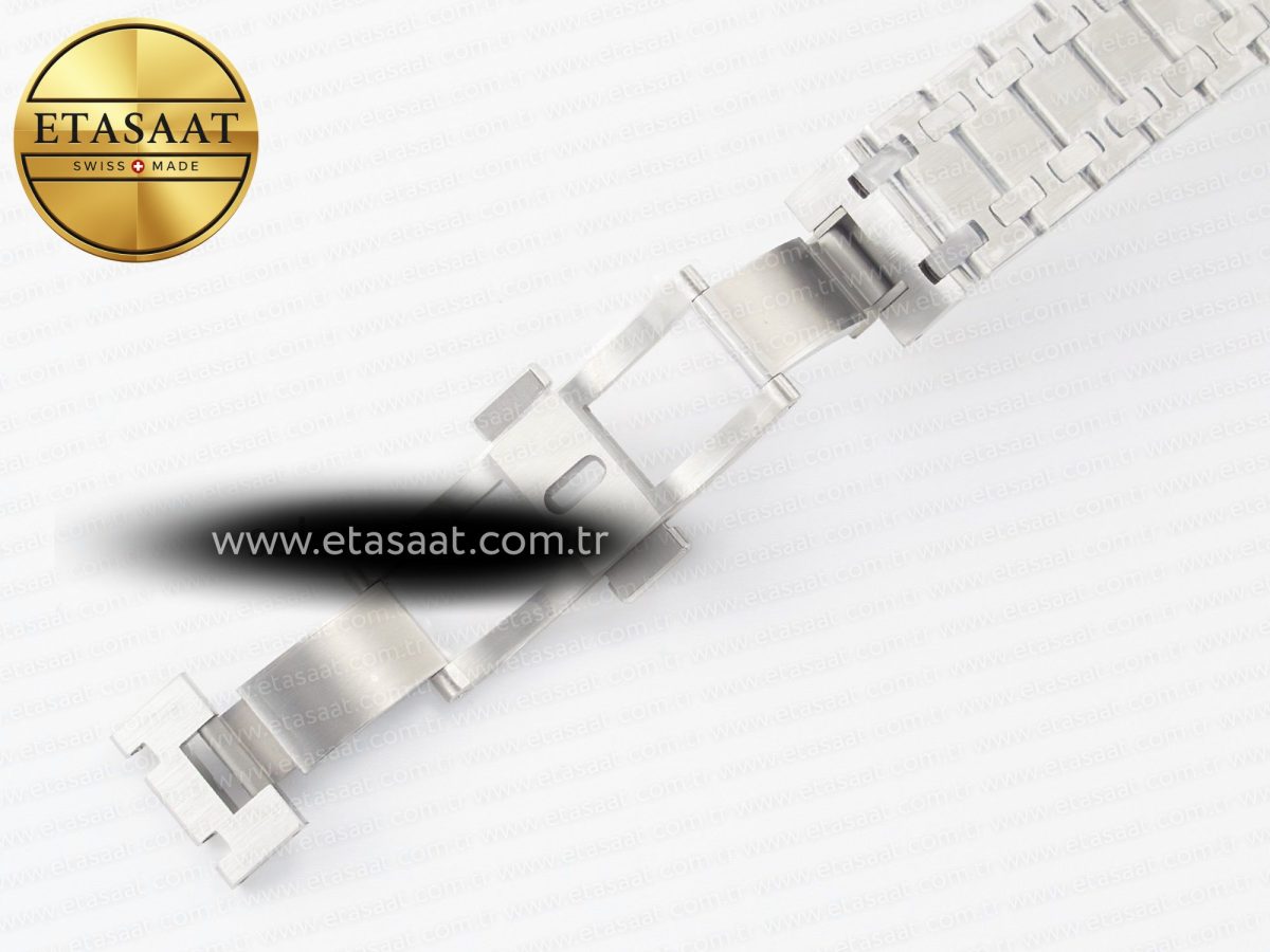 Audemars Piguet Royal Oak 39mm 15202 SS ZF 1:1 Best Edition Blue Textured Dial on SS Bracelet A2121 V2 - Görsel 25