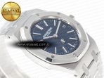 Audemars Piguet Royal Oak 39mm 15202 SS ZF 1:1 Best Edition Blue Textured Dial on SS Bracelet A2121 V2 - Görsel 7