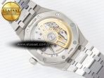 Audemars Piguet Royal Oak 39mm 15202 SS ZF 1:1 Best Edition Blue Textured Dial on SS Bracelet A2121 V2 - Görsel 16