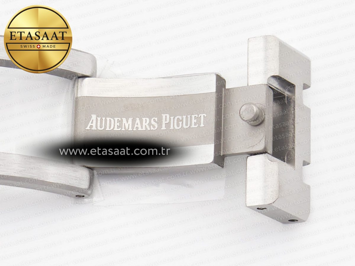 Audemars Piguet Royal Oak 39mm 15202 SS ZF 1:1 Best Edition Blue Textured Dial on SS Bracelet A2121 V2 - Görsel 27