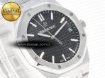 Audemars Piguet Royal Oak 39mm 15202 SS ZF 1:1 Best Edition Blue Textured Dial on SS Bracelet A2121 V2 - Görsel 5