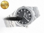 Audemars Piguet Royal Oak 39mm 15202 SS ZF 1:1 Best Edition Blue Textured Dial on SS Bracelet A2121 V2 - Görsel 8