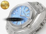 Audemars Piguet Royal Oak Ice Blue Crystal Dial on SS SA4302 - Görsel 6