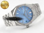 Audemars Piguet Royal Oak Ice Blue Crystal Dial on SS SA4302 - Görsel 8
