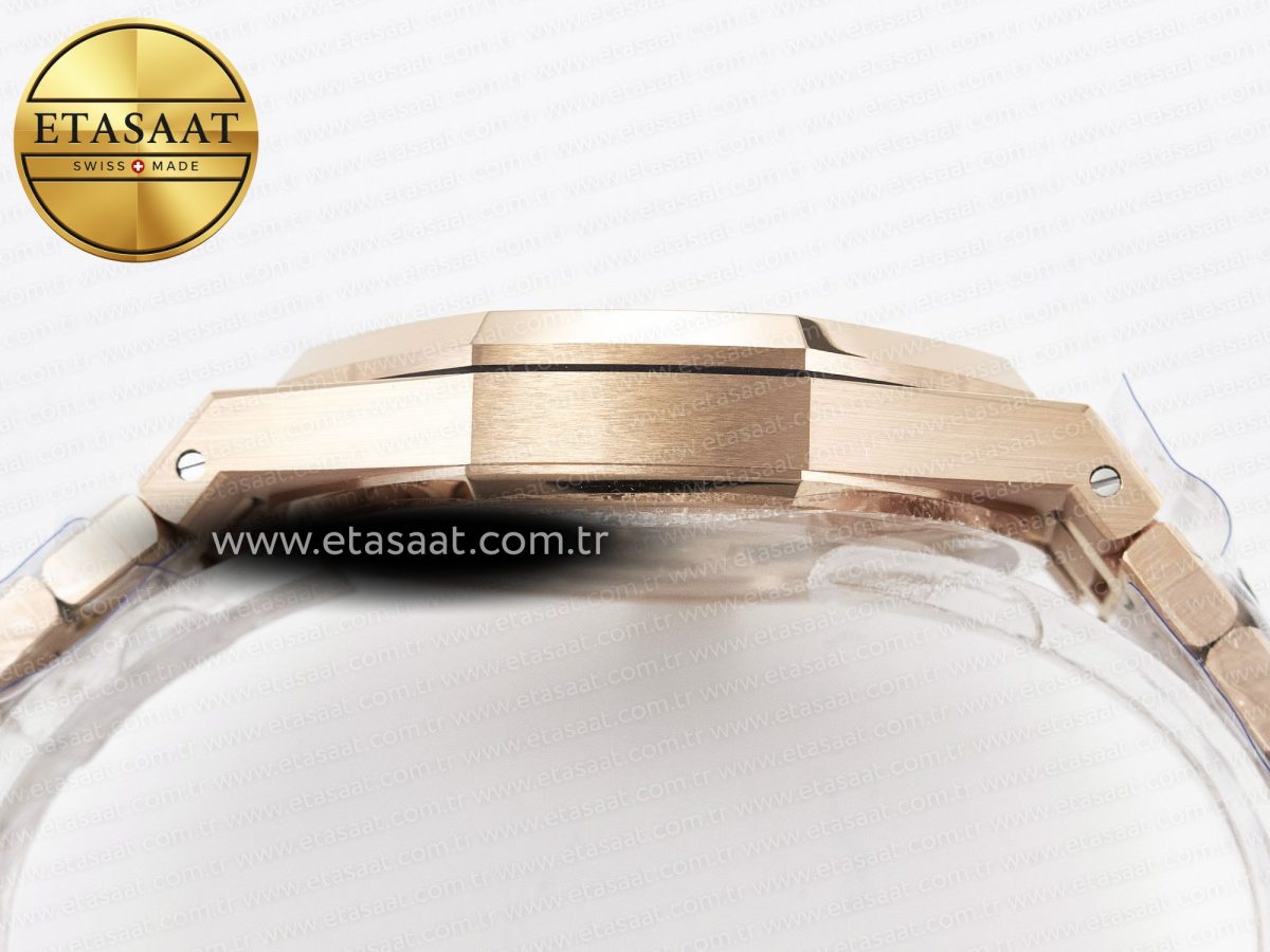 Audemars Piguet Royal Oak 41mm Openworked 15407 RG THBF 1:1 Best Edition on RG Bracelet SA3132 V2 - Görsel 13