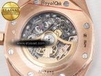 Audemars Piguet Royal Oak 41mm Openworked 15407 RG THBF 1:1 Best Edition on RG Bracelet SA3132 V2 - Görsel 17