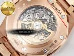 Audemars Piguet Royal Oak 41mm Openworked 15407 RG THBF 1:1 Best Edition on RG Bracelet SA3132 V2 - Görsel 19