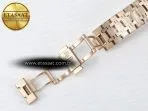 Audemars Piguet Royal Oak 41mm Openworked 15407 RG THBF 1:1 Best Edition on RG Bracelet SA3132 V2 - Görsel 23